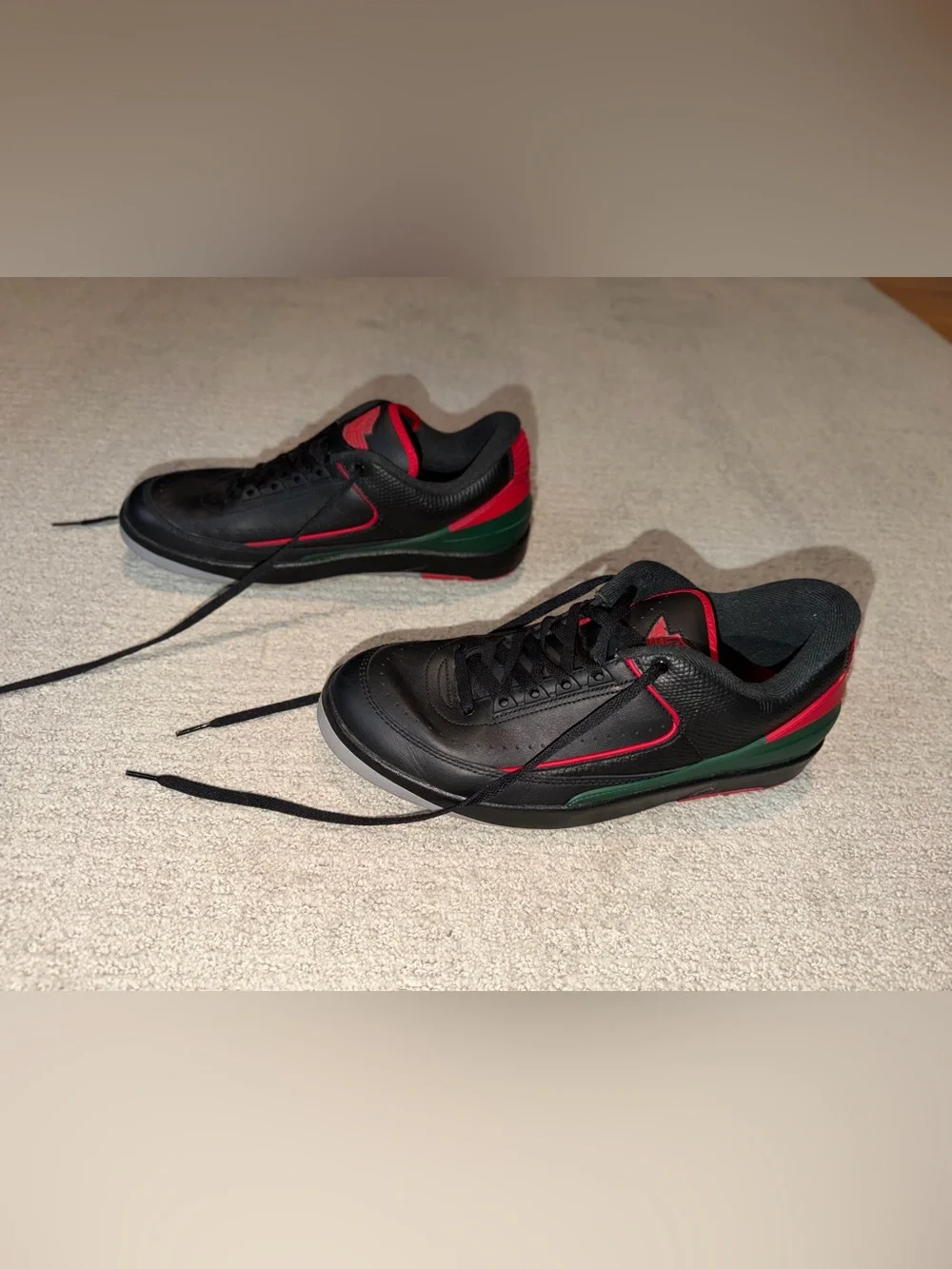 Air Jordan 2 Retro Low “Origins” Sneakers Men’s Size 11.5